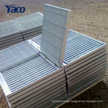 YACHAO steel grating for car wash drain grating, floor trap grating